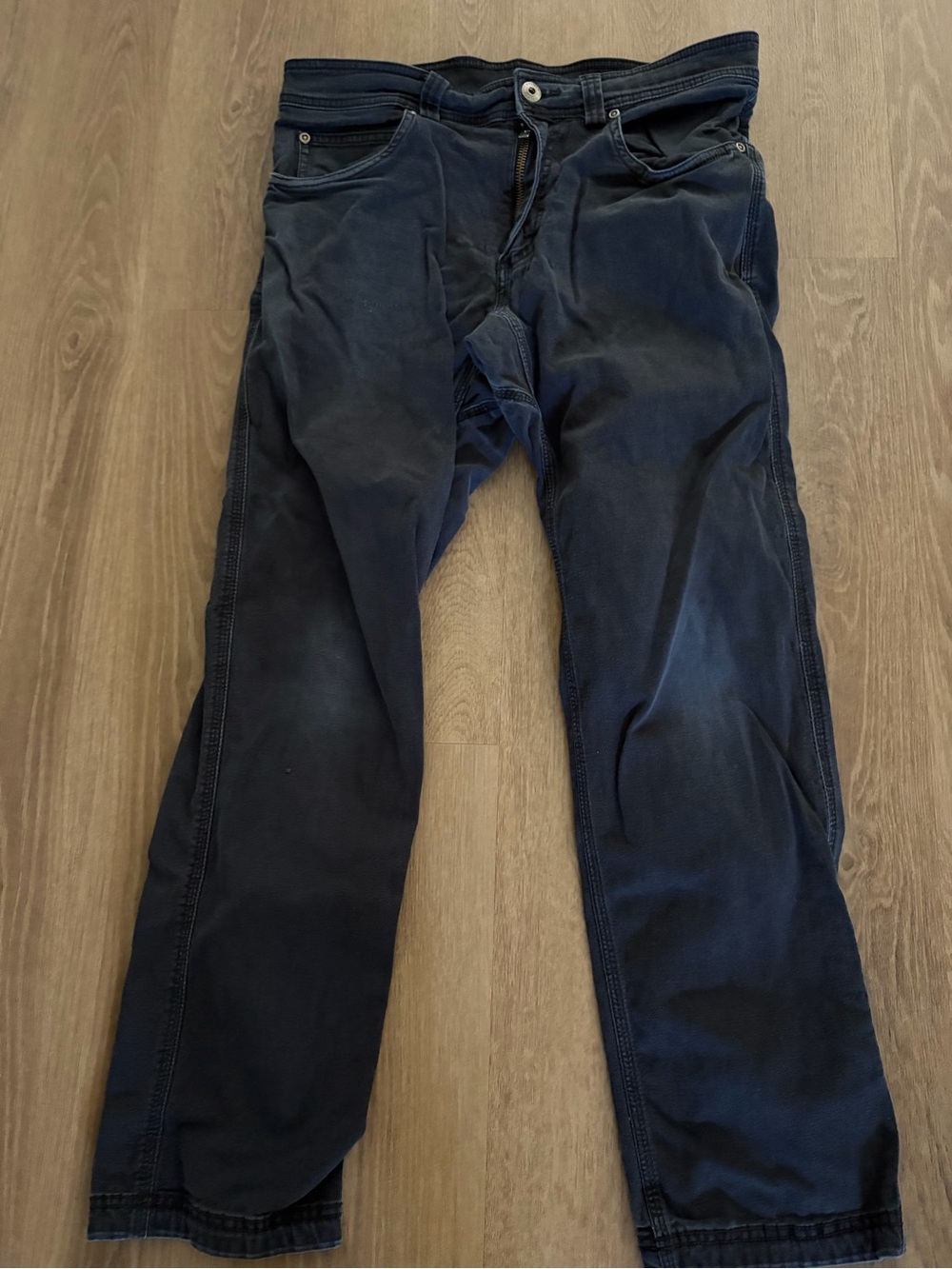 Duluth Trading Co Navy Slim Fit Pant